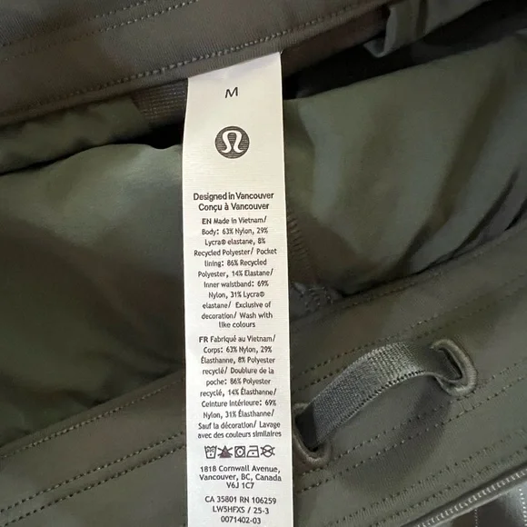 NWT Lululemon Daydrift High-Rise Trouser *Regular size M Palm Deco - Picture 3 of 3